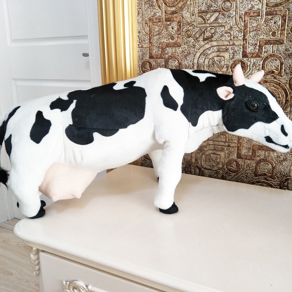 White And Black Cow Soft Stuffed Plush Toy
