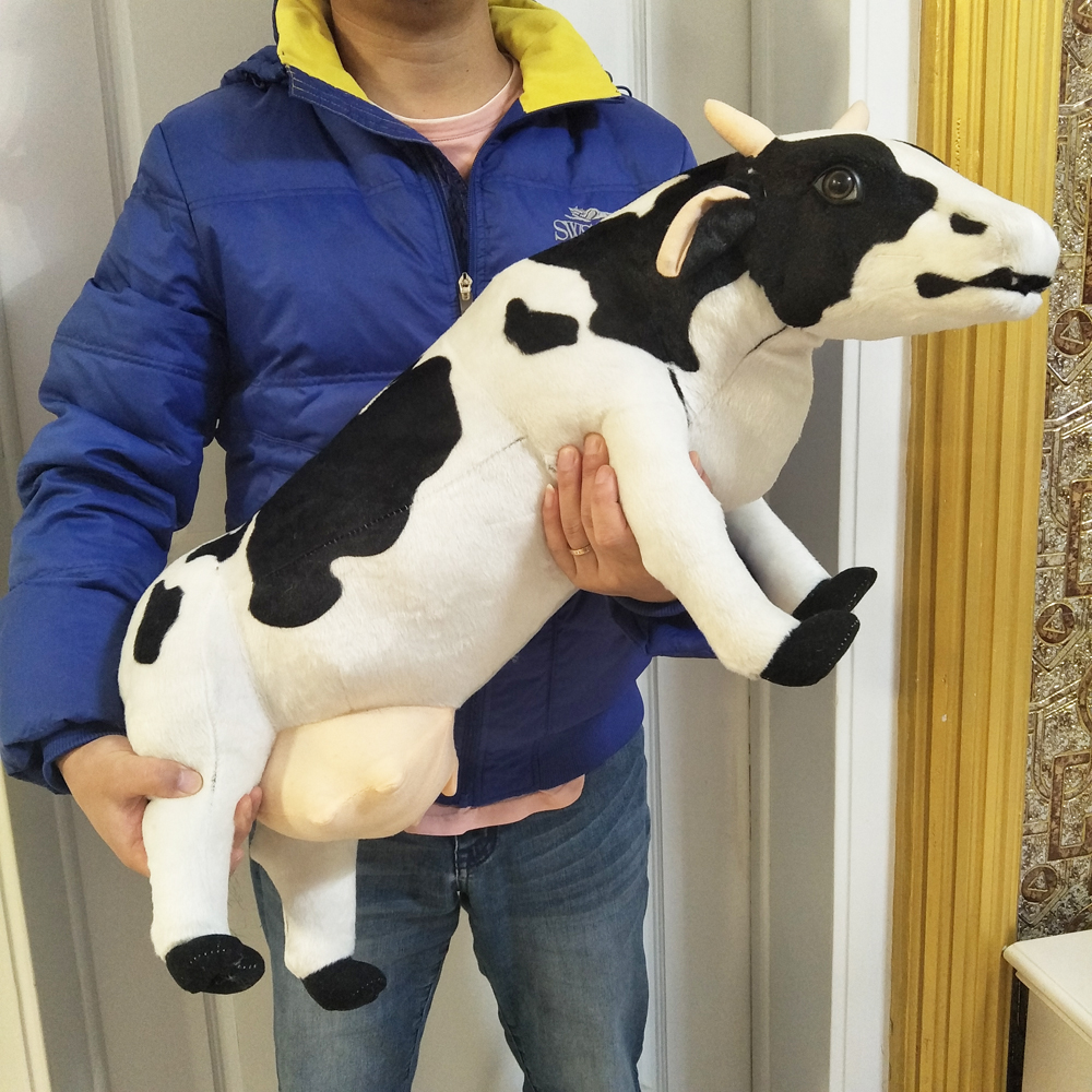 White And Black Cow Soft Stuffed Plush Toy