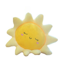 Sun Shape Soft Stuffed Plush Pillow