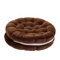Round And Square Biscuit Shape Soft Stuffed Plush Pillow