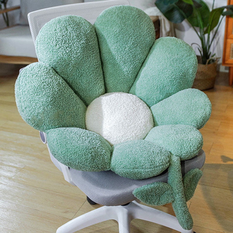 Cartoon Flower Shape Soft Stuffed Plush Cushion