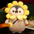 35cm Penguin Turn To Sun Flower Plush Toy