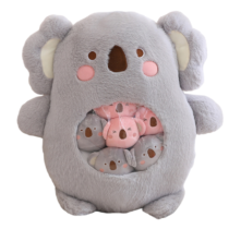 Koala Pudding Mini Anime Balls Soft Stuffed Plush Toy