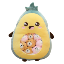 Avocado Pudding Mini Bear Soft Stuffed Plush Toy