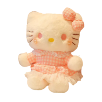 25cm Kawaii Hello Kitty With Lace Skirt Soft Plush Toy
