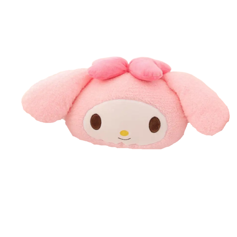 Sanrio My Melody Face Soft Stuffed Plush Cushion