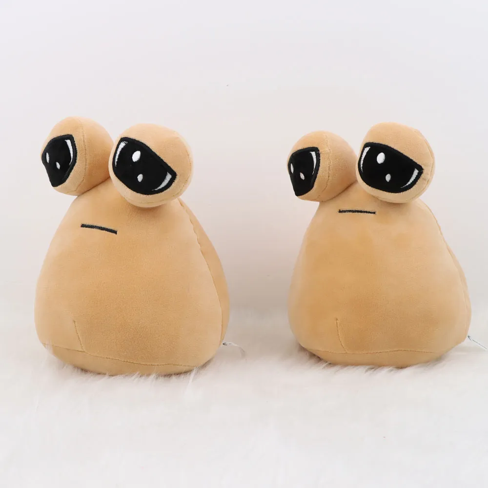 22cm My Pet Alien Pou Plush Toy Kawaii Alien Pet Doll Cute Pou Stuffed Toys Soft Pillow Plush Animal Gift Toys for Kids Girls