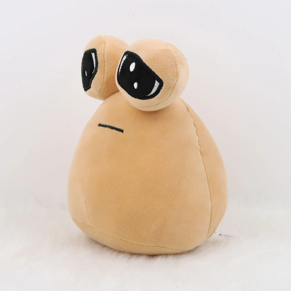 22cm My Pet Alien Pou Plush Toy Kawaii Alien Pet Doll Cute Pou Stuffed Toys Soft Pillow Plush Animal Gift Toys for Kids Girls