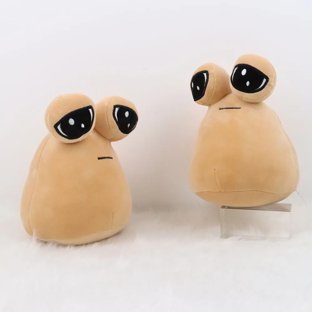 22cm My Pet Alien Pou Plush Toy Kawaii Alien Pet Doll Cute Pou Stuffed Toys Soft Pillow Plush Animal Gift Toys for Kids Girls