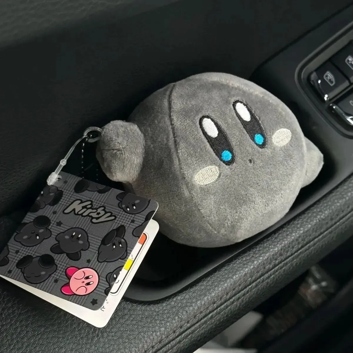 Kawaii Star Kirby Grey Soft Plush Toy