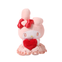Kawaii Anime Hello Kitty With Heart Soft Plush Toy