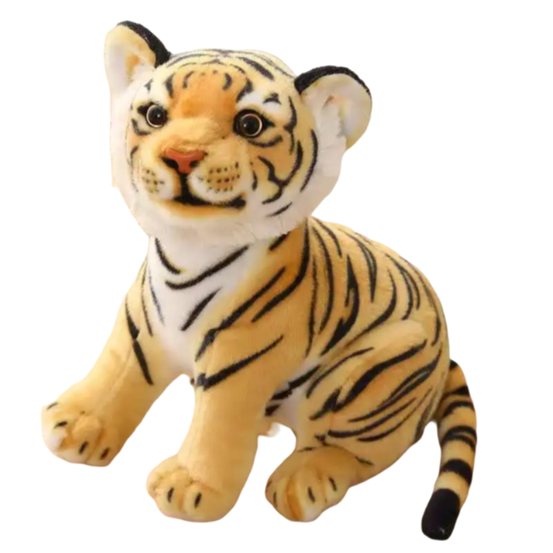 20-30cm Kawaii Baby Tiger Soft Stuffed Plush Toy