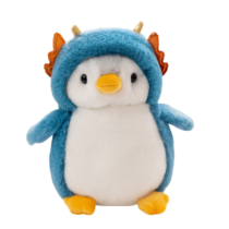 Cartoon Penguin Cross Dressing Deer Soft Plush Toy