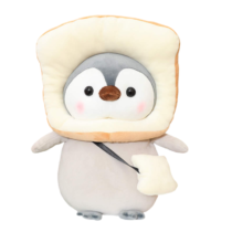35cm Penguin Turn To Bread Cosplay Soft Plush Toy