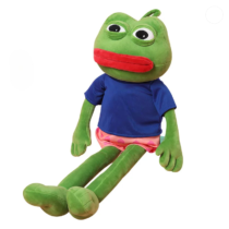 60-100cm Sad Frog Soft Stuffed Plush Toy