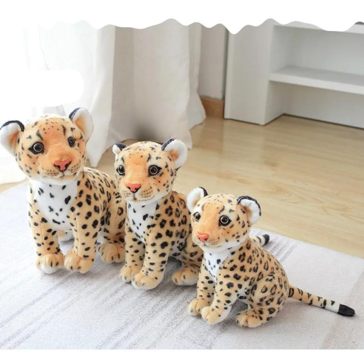 20-30cm Kawaii Leopard Soft Stuffed Plush Toy