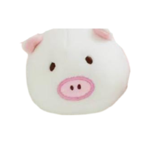 Kawaii Pig Bag Of Snacks Soft Stuffed Plush Toy