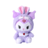 Kawaii Anime Kuromi Turn Into Rabbit Soft Plush Toy