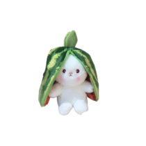Kawaii Watermelon Rabbit Soft Plush Toy