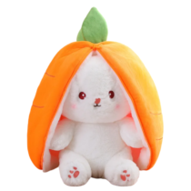 18/25cm Kawaii Carrot Bunny Christmas Soft Plush Toy