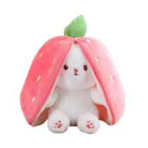 20-45cm Kawaii Strawberry Rabbit Plush Toy