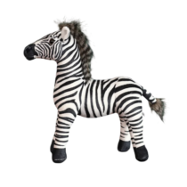 Standing Zebra Christmas Stuffed Plush Toy