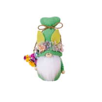 Knitted Gnome Rabbit Easter Plush Toy