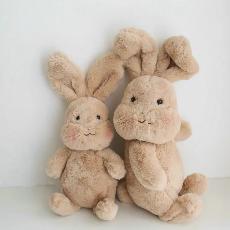 Kawaii Bunny Rabbit Movable Head Plush Toy