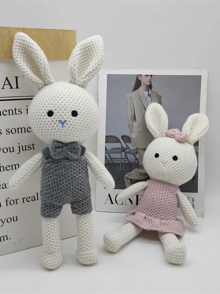 Handmade Rabbit Crochet Wool Plush Toy