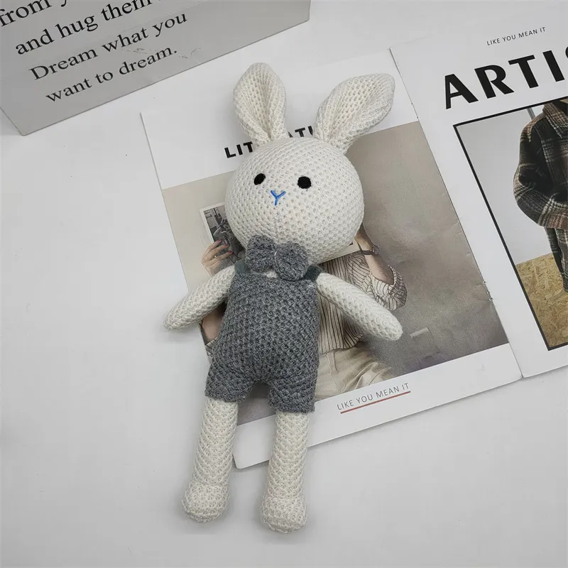 Handmade Rabbit Crochet Wool Plush Toy