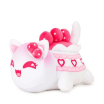 25cm Aphmau Strawberry Cake Cat Soft Plush Toy
