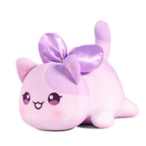 25cm Aphmau Bow Cat Soft Plush Toy