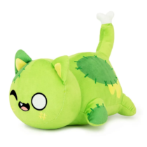 25cm Green Zombie Cat Soft Plush Toy