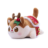 25cm Reindeer Christmas Cat Soft Plush Toy