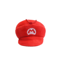 Super Luigi Bros Cosplay Hat Plush Pendant Keychain