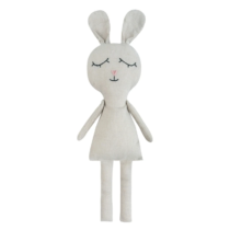 Handmade Stuffed Sleeping Rabbit Plush Toy