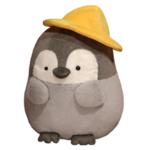 Kawaii Small Fluffy Penguin With Hat Soft Stuffed Plush Toy