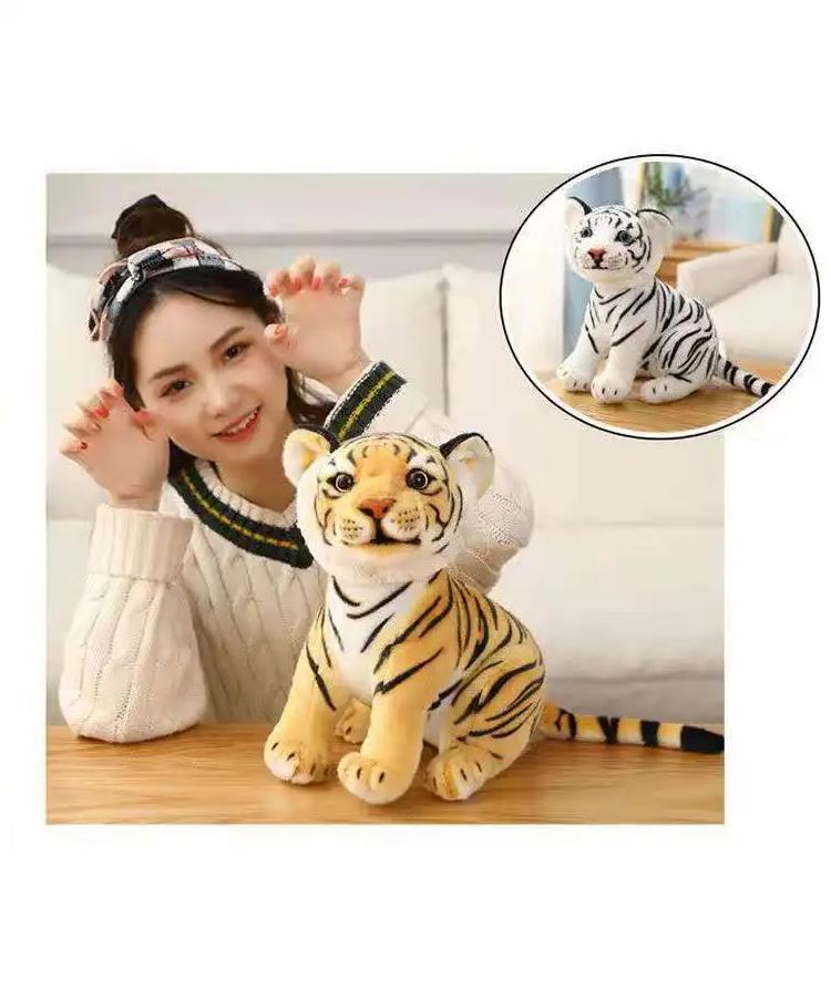 20-30cm Kawaii Baby Tiger Soft Stuffed Plush Toy