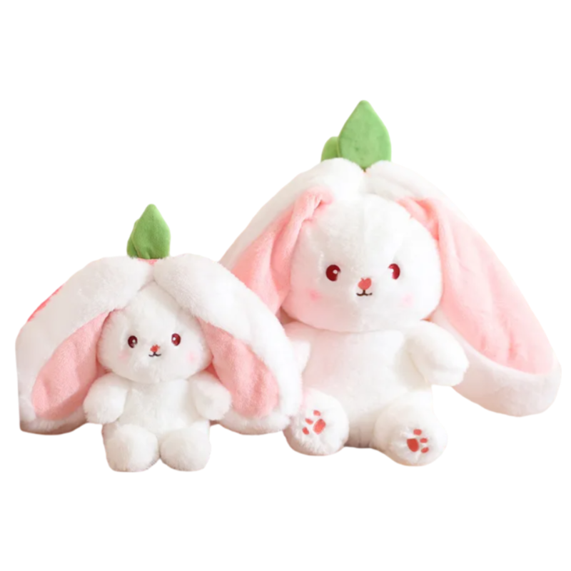 Kawaii Strawberry Bunny Soft Plush Toy