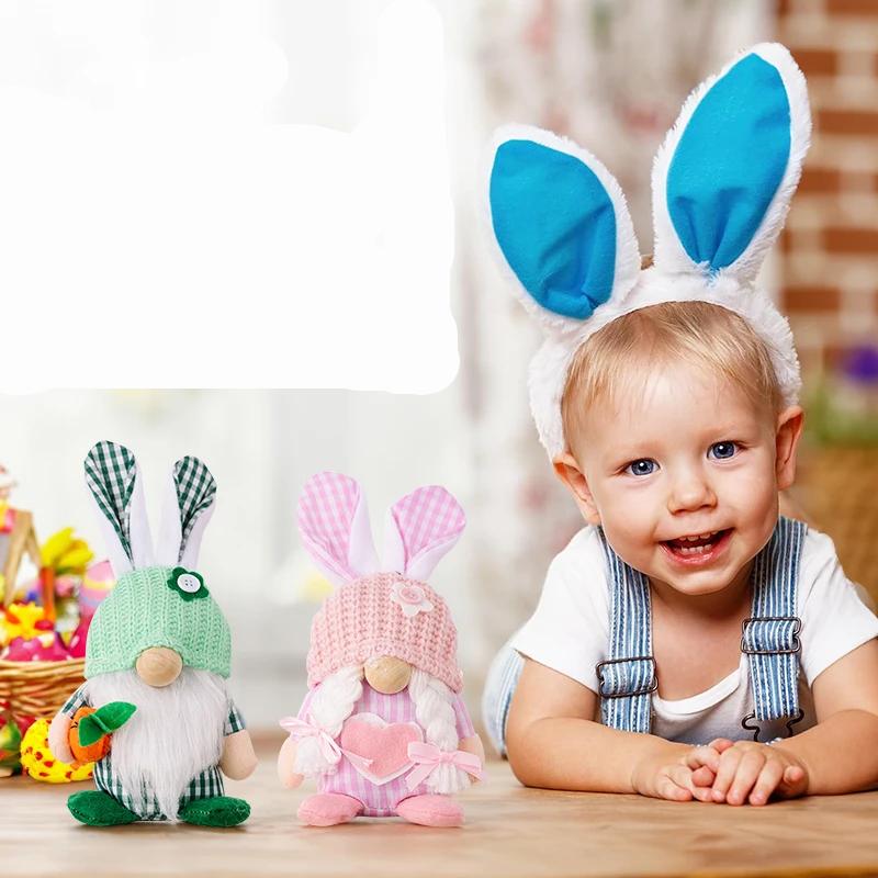 Handmade Faceless Bunny Easter Plush Toy