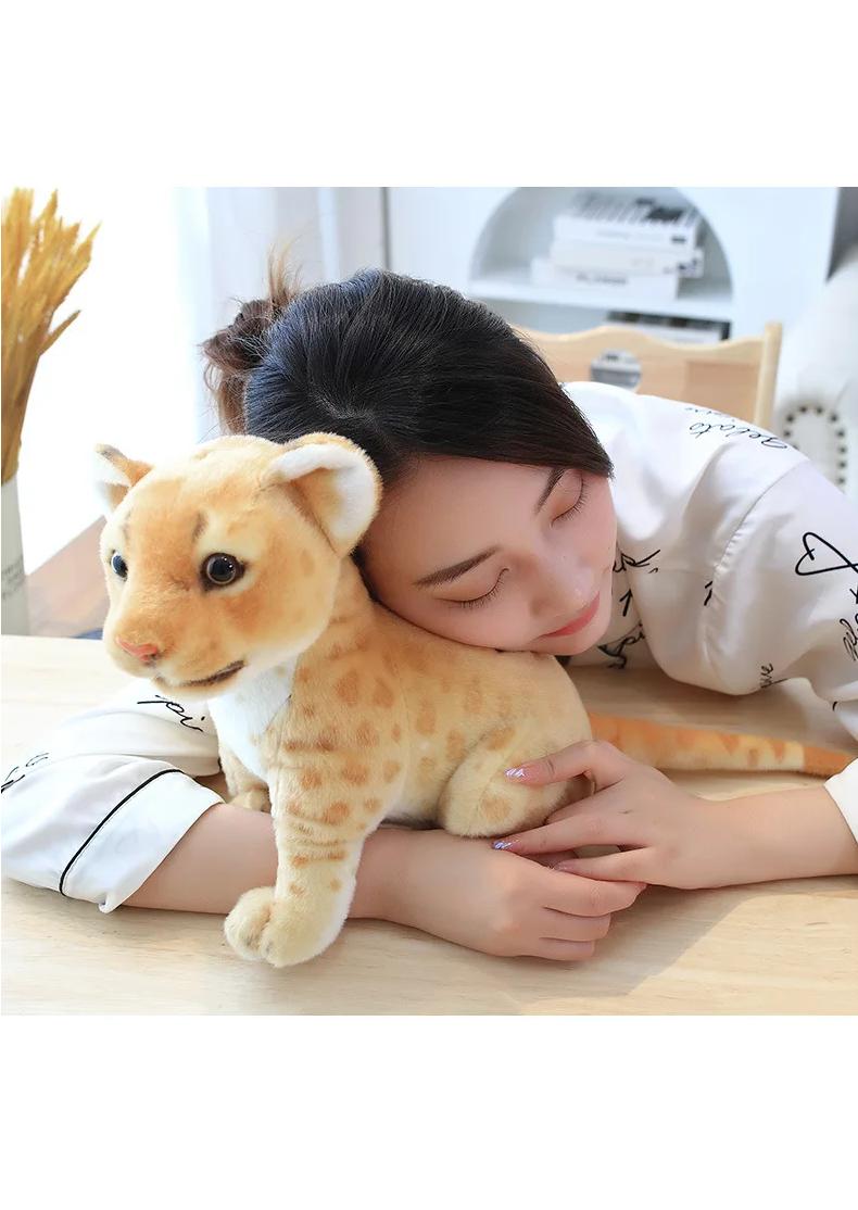 20-30cm Kawaii Lion Christmas Soft Stuffed Plush Toy