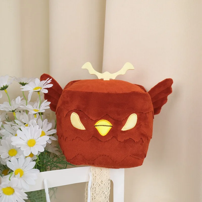 Blox Fruits Brown Owl Soft Stuffed Plush Toy