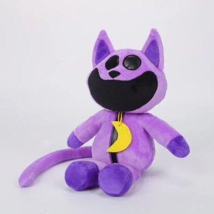 25cm Kawaii Smiling Critters Purple Catnap Soft Plush Toy - PlushStore ...