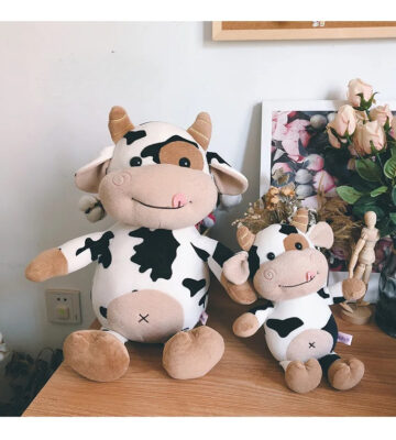 30/40cm Milk Cow Soft Stuffed Plush Toy