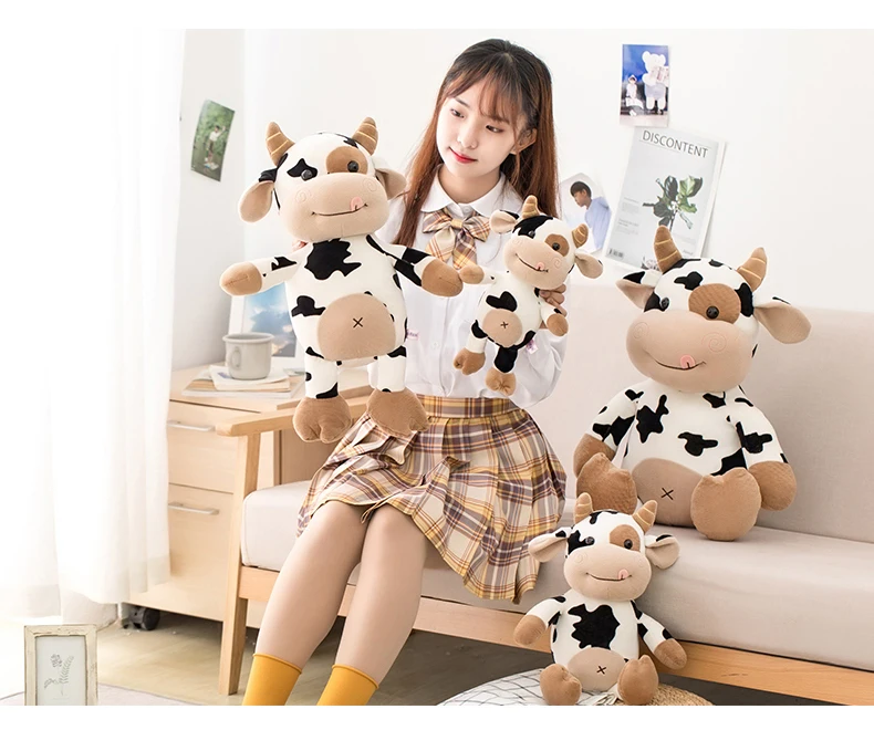 Kawaii Cattle Cow Soft Stuffed Plush Toy