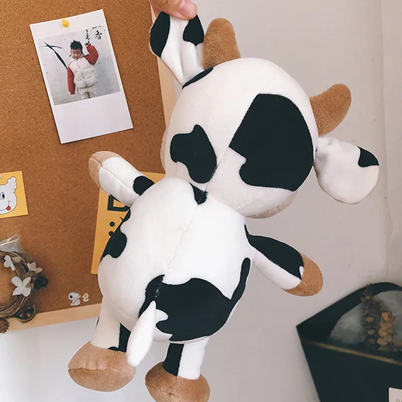 25/35cm Milk Cow Soft Stuffed Plush Toy
