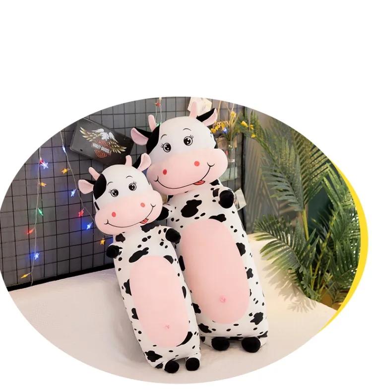 70-100cm Milk Cow Soft Stuffed Plush Toy