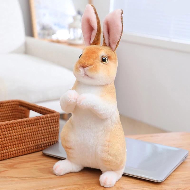 24cm Kawaii Long Ear Rabbit Soft Stuffed Plush Toy