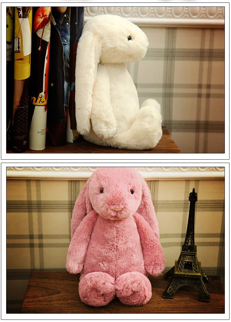30cm Kawaii Long Ear Rabbit Soft Stuffed Plush Toy