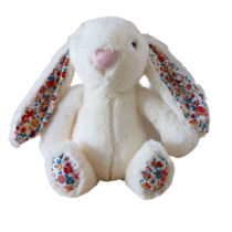 Long Flower Ear Rabbit Soft Stuffed Plush Toy